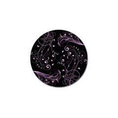 Floral Design Golf Ball Marker by ValentinaDesign