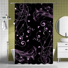 Floral Design Shower Curtain 48  X 72  (small)  by ValentinaDesign