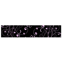 Floral Design Flano Scarf (small)