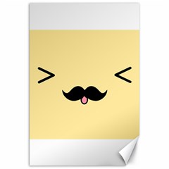 Mustache Canvas 20  X 30   by Nexatart