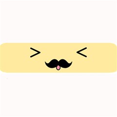 Mustache Large Bar Mats by Nexatart