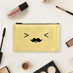 Mustache Cosmetic Bag (small)  by Nexatart