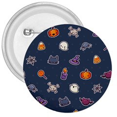 Kawaiieen Pattern 3  Buttons by Nexatart