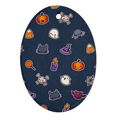 Kawaiieen Pattern Ornament (oval)