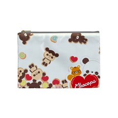 Chocopa Panda Cosmetic Bag (medium)  by Nexatart