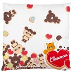 Chocopa Panda Standard Flano Cushion Case (One Side) Front