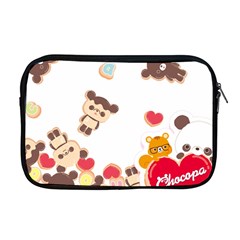 Chocopa Panda Apple Macbook Pro 17  Zipper Case by Nexatart