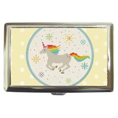 Unicorn Pattern Cigarette Money Cases by Nexatart