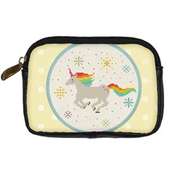 Unicorn Pattern Digital Camera Cases by Nexatart