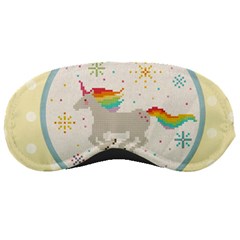 Unicorn Pattern Sleeping Masks by Nexatart