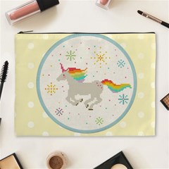 Unicorn Pattern Cosmetic Bag (xl) by Nexatart