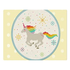 Unicorn Pattern Double Sided Flano Blanket (large)  by Nexatart