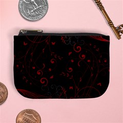 Floral Design Mini Coin Purses