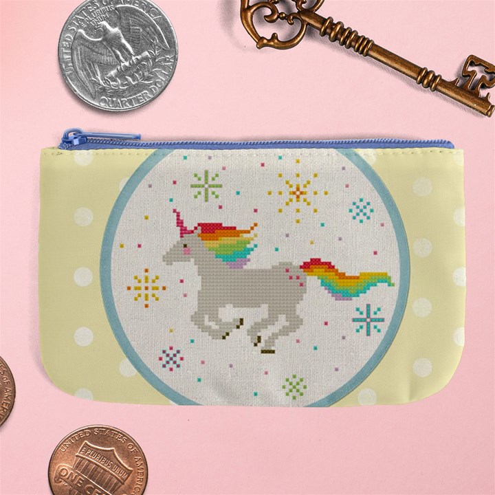 Unicorn Pattern Large Coin Purse