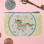 Unicorn Pattern Large Coin Purse Back