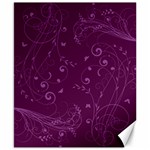 Floral design Canvas 8  x 10  8.15 x9.66  Canvas - 1