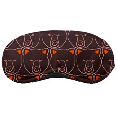 Bears Pattern Sleeping Masks by Nexatart