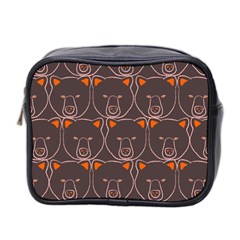 Bears Pattern Mini Toiletries Bag 2-side by Nexatart