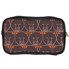 Bears Pattern Toiletries Bags by Nexatart