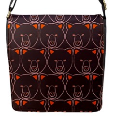 Bears Pattern Flap Messenger Bag (s) by Nexatart