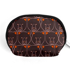 Bears Pattern Accessory Pouches (medium)  by Nexatart