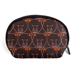 Bears Pattern Accessory Pouches (large)  by Nexatart