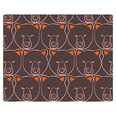 Bears Pattern Double Sided Flano Blanket (medium)  by Nexatart