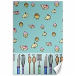 Kawaii Kitchen Border Canvas 24  x 36  23.35 x34.74  Canvas - 1