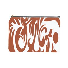 Sign Red Polka Cosmetic Bag (large) 