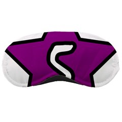 Star Five Purple White Sleeping Masks