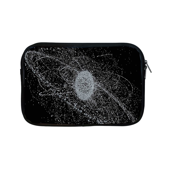 Space X Circle Line Black Apple iPad Mini Zipper Cases