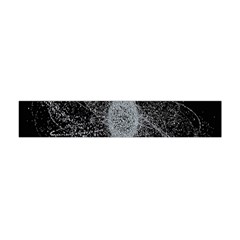 Space X Circle Line Black Flano Scarf (mini) by Mariart