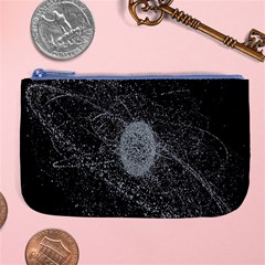 Space X Circle Line Black Large Coin Purse