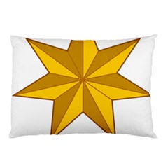 Star Yellow Blue Pillow Case by Mariart