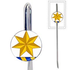 Star Yellow Blue Book Mark by Mariart