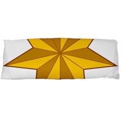 Star Yellow Blue Body Pillow Case (dakimakura) by Mariart