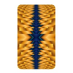 Plaid Blue Gold Wave Chevron Memory Card Reader by Mariart