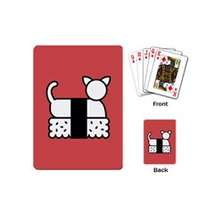 Sushi Cat Japanese Food Playing Cards (Mini) 