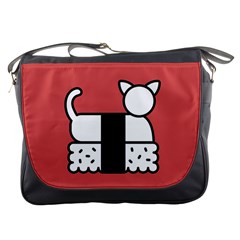 Sushi Cat Japanese Food Messenger Bags