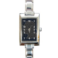 Sherlock Quotes Rectangle Italian Charm Watch by Mariart