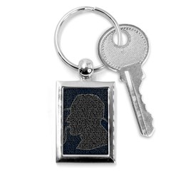 Sherlock Quotes Key Chains (rectangle)  by Mariart