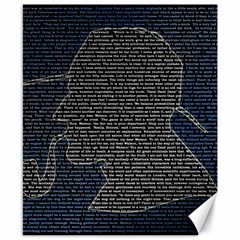 Sherlock Quotes Canvas 8  X 10  by Mariart