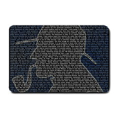 Sherlock Quotes Small Doormat  by Mariart