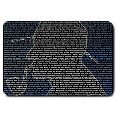 Sherlock Quotes Large Doormat 