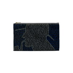 Sherlock Quotes Cosmetic Bag (small)  by Mariart