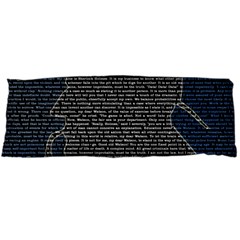 Sherlock Quotes Body Pillow Case (dakimakura) by Mariart