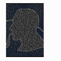 Sherlock Quotes Large Garden Flag (two Sides) by Mariart