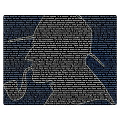 Sherlock Quotes Double Sided Flano Blanket (medium)  by Mariart