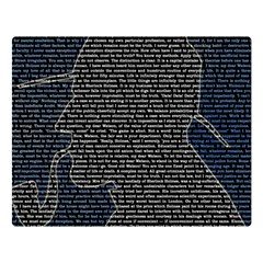 Sherlock Quotes Double Sided Flano Blanket (large)  by Mariart