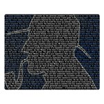 Sherlock Quotes Double Sided Flano Blanket (Large)  Blanket Back